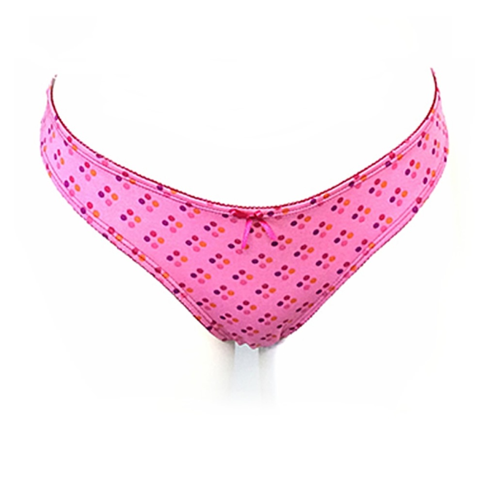 DOLLHOUSE Pink Polka Dot & Lace Thongs - Women's Sizes M, L Intimates/Panties